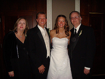 Wedding reception picture. 